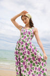 Princess Highway - Grape Vine Midi Dress - lilac