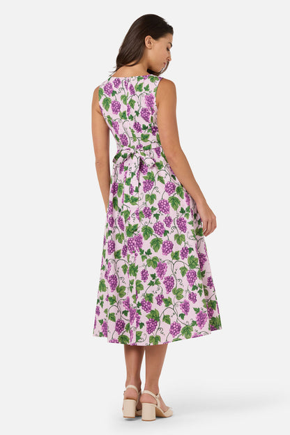 Princess Highway - Grape Vine Midi Dress - lilac