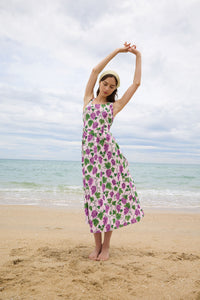 Princess Highway - Grape Vine Midi Dress - lilac