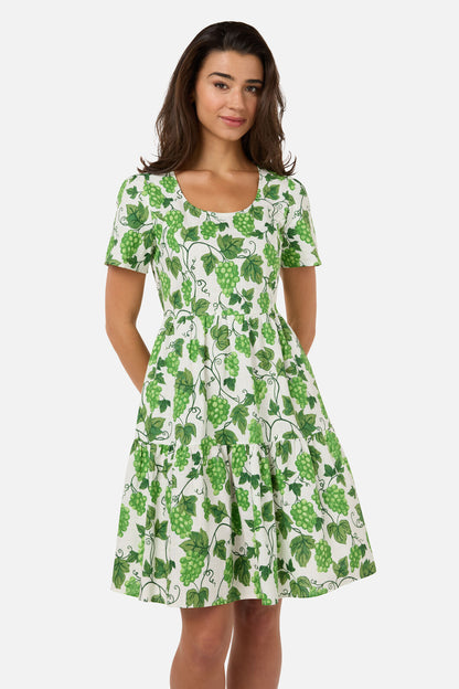 Princess Highway - Grape Vine Mini Dress - green