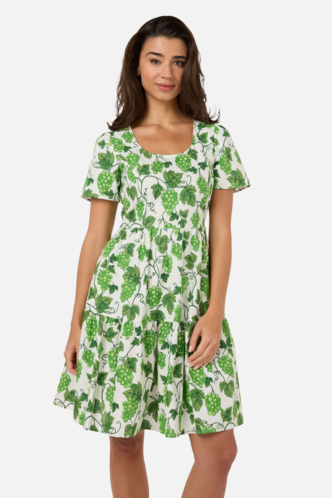 Princess Highway - Grape Vine Mini Dress - green