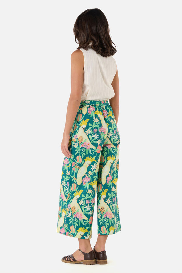 Princess Highway - Cockatoo & Flora Culotte - teal