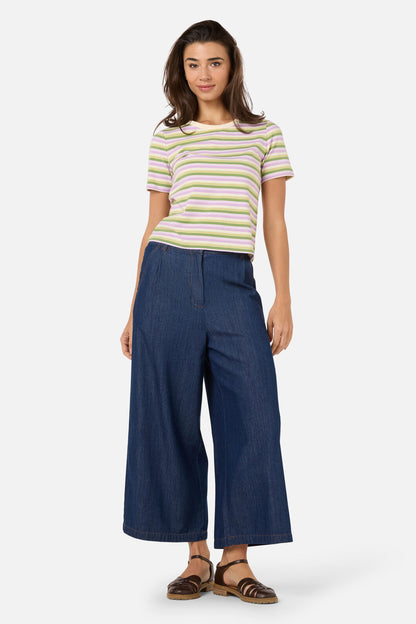 Princess Highway - Lena Orchard Stripe Tee - grape