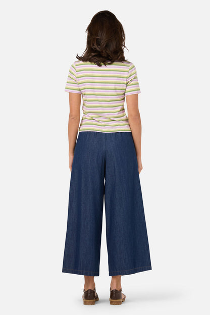 Princess Highway - Lena Orchard Stripe Tee - grape