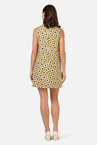 Princess Highway - Janie 60'S Mini Shift Dress - olive