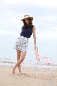Princess Highway - Seaside Toile Short - blue