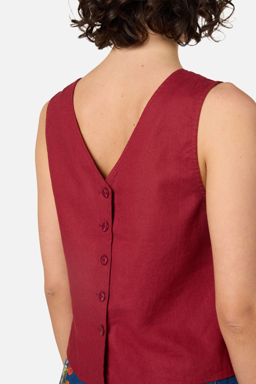 Princess Highway - Hattie Shell Top - henna