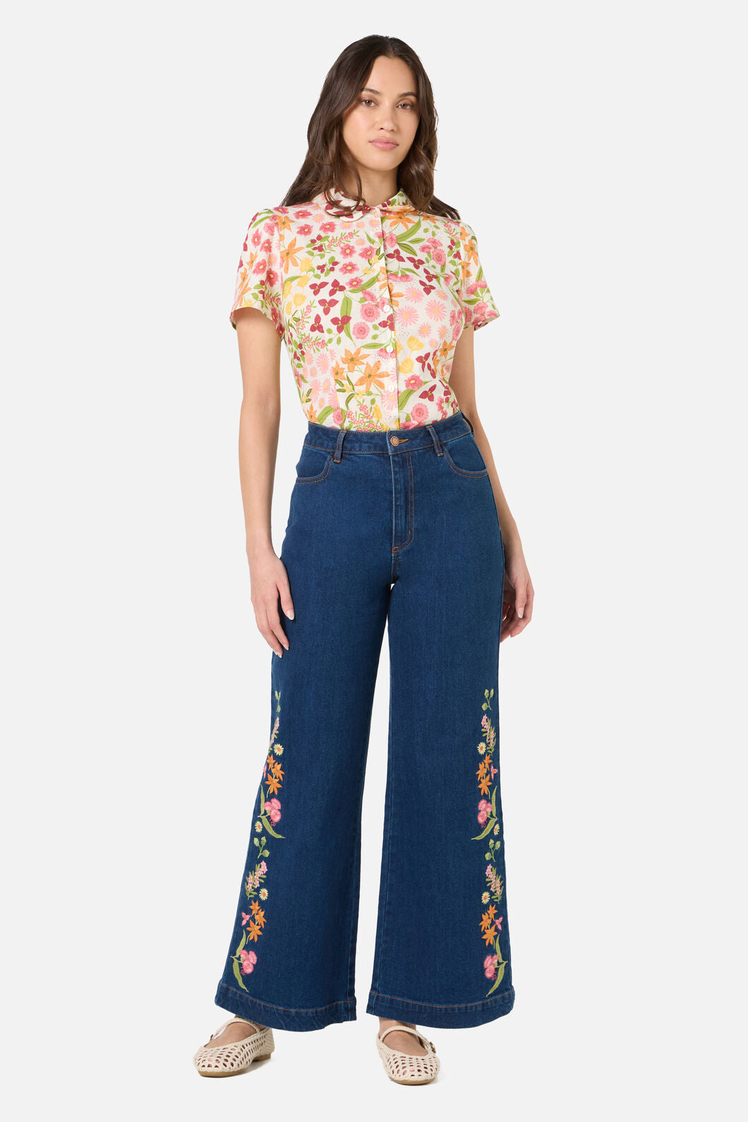 Princess Highway - Liberty Native Blouse - cream