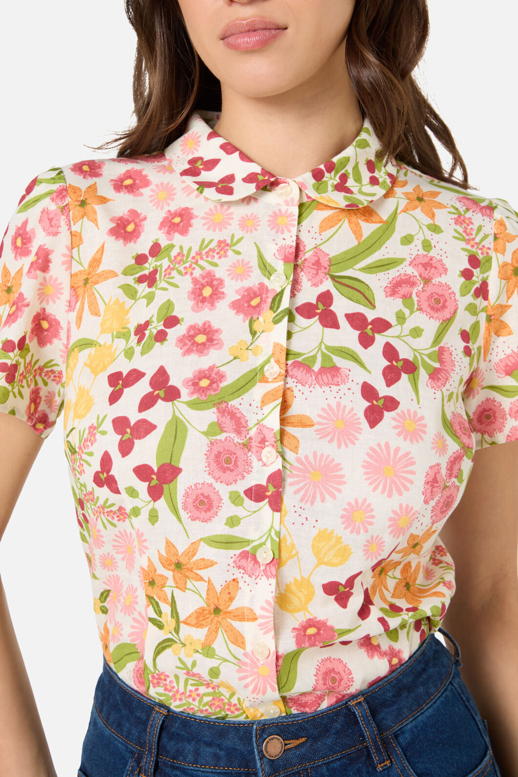 Princess Highway - Liberty Native Blouse - cream
