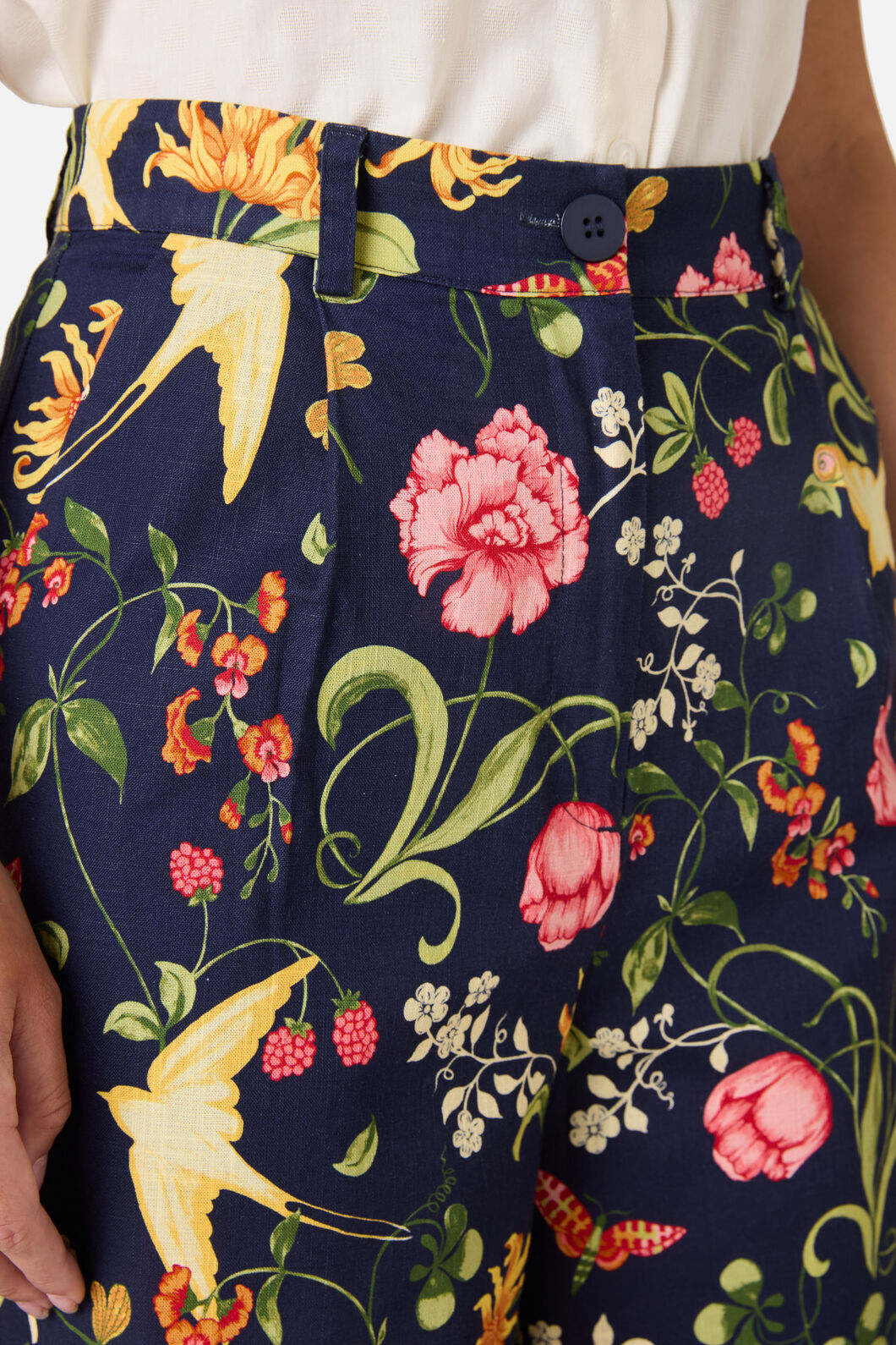 Princess Highway - Whimsical Garden Pant - navy