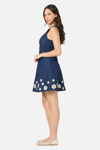 Princess Highway - Daria Denim Dress - blue-denim