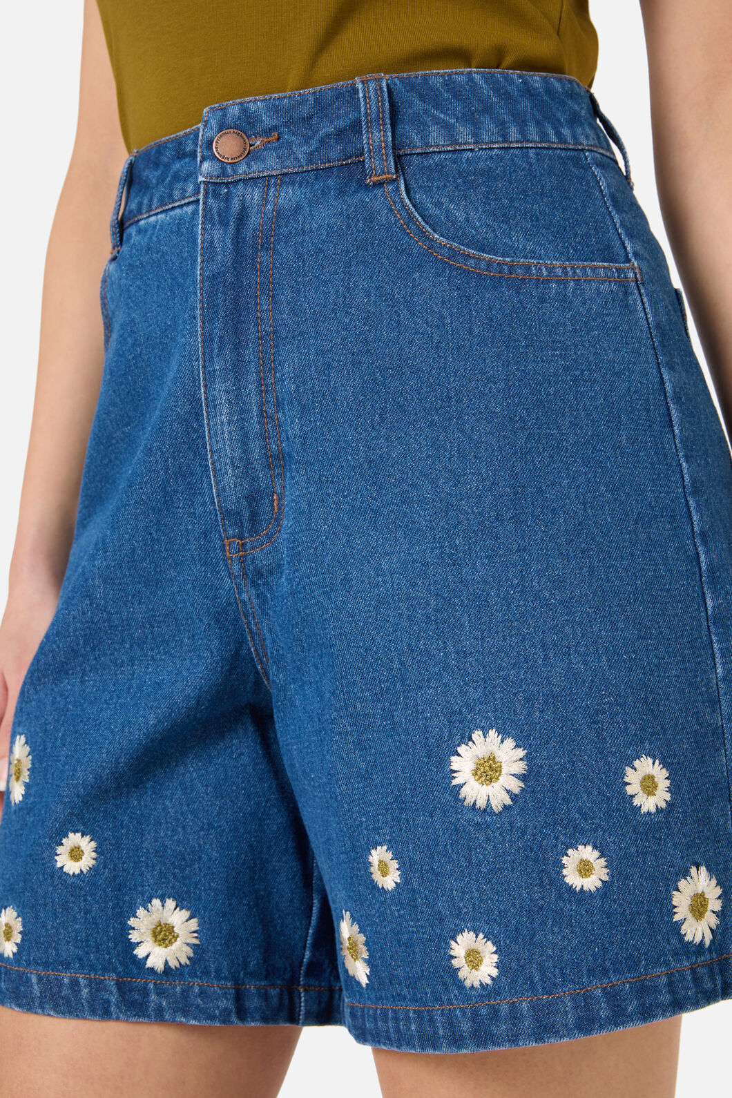 Princess Highway - Daria Denim Short - blue-denim