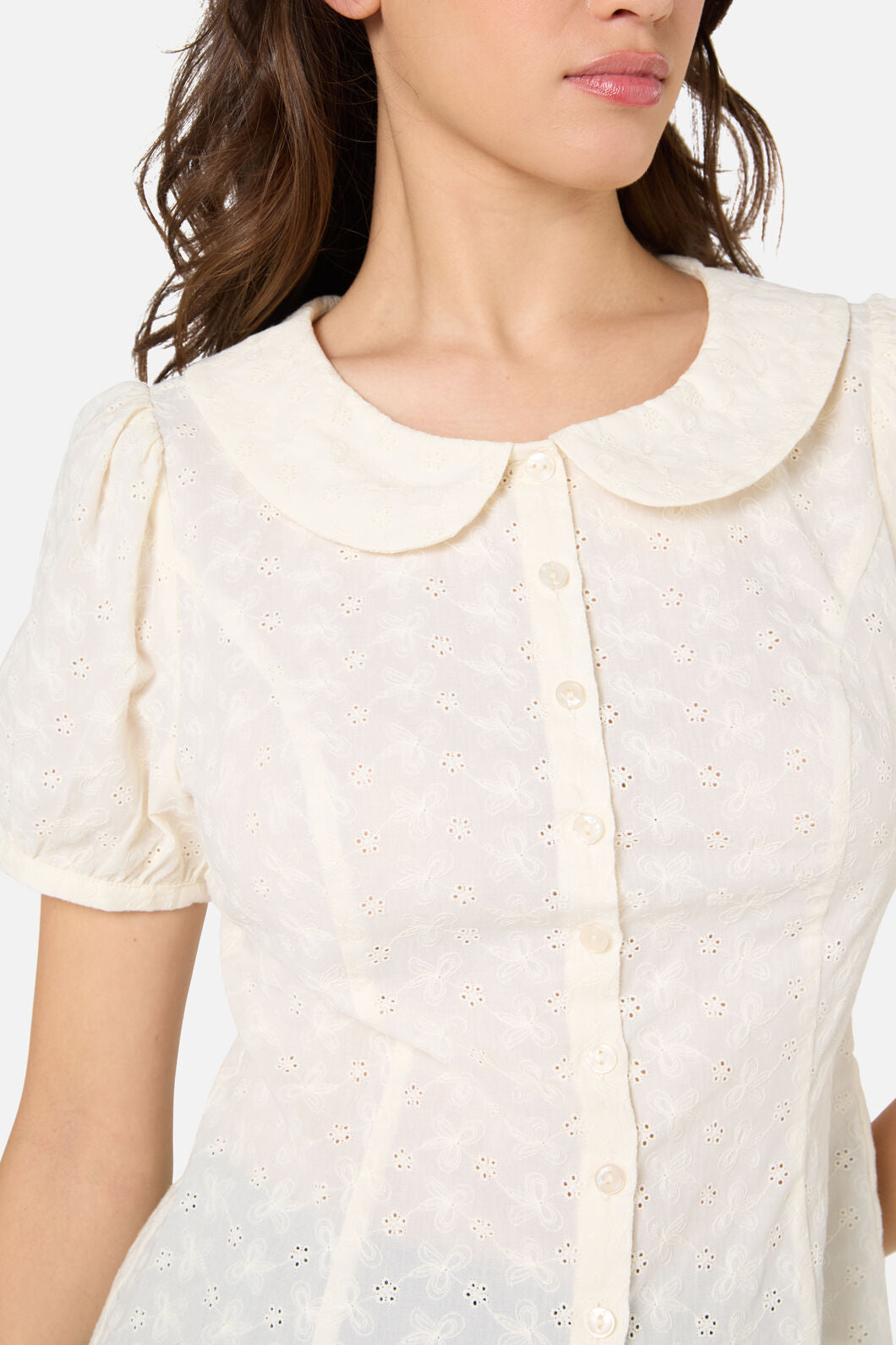 Princess Highway - Lorelei Sweet Blouse - cream