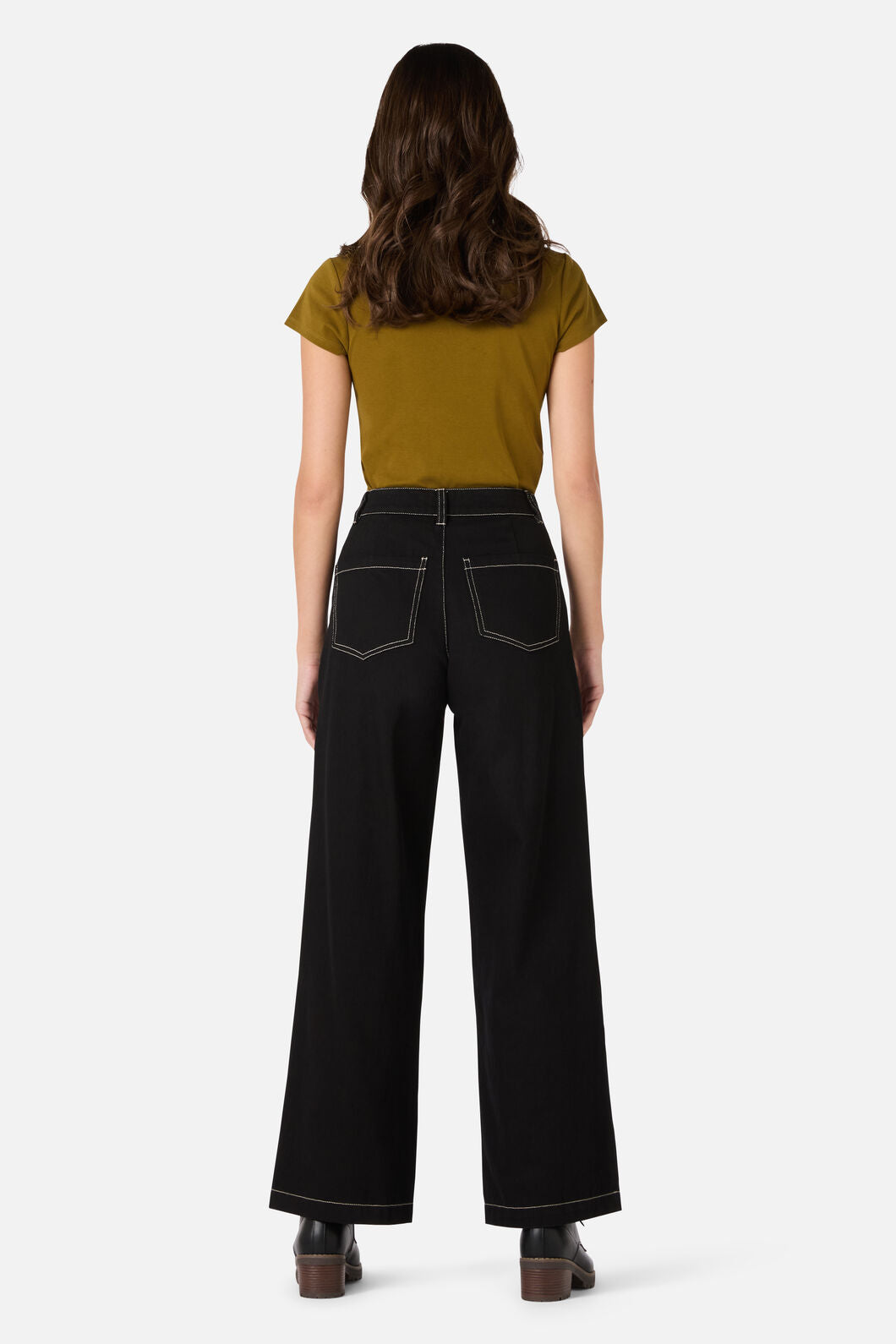 Princess Highway - Mika Drill Jean - black