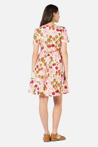 Princess Highway - Berries N Cream Mini Dress - cream