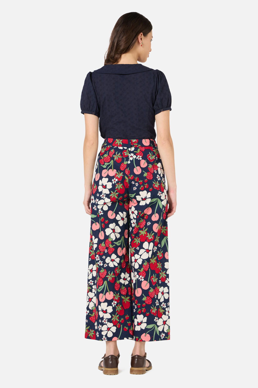 Princess Highway - Berries N Cream Pant - navy