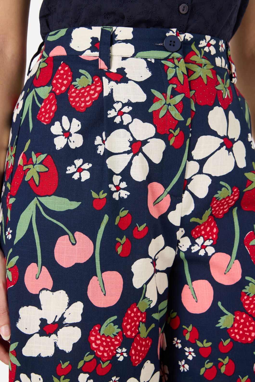 Princess Highway - Berries N Cream Pant - navy