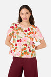 Princess Highway - Berries N Cream Top - cream