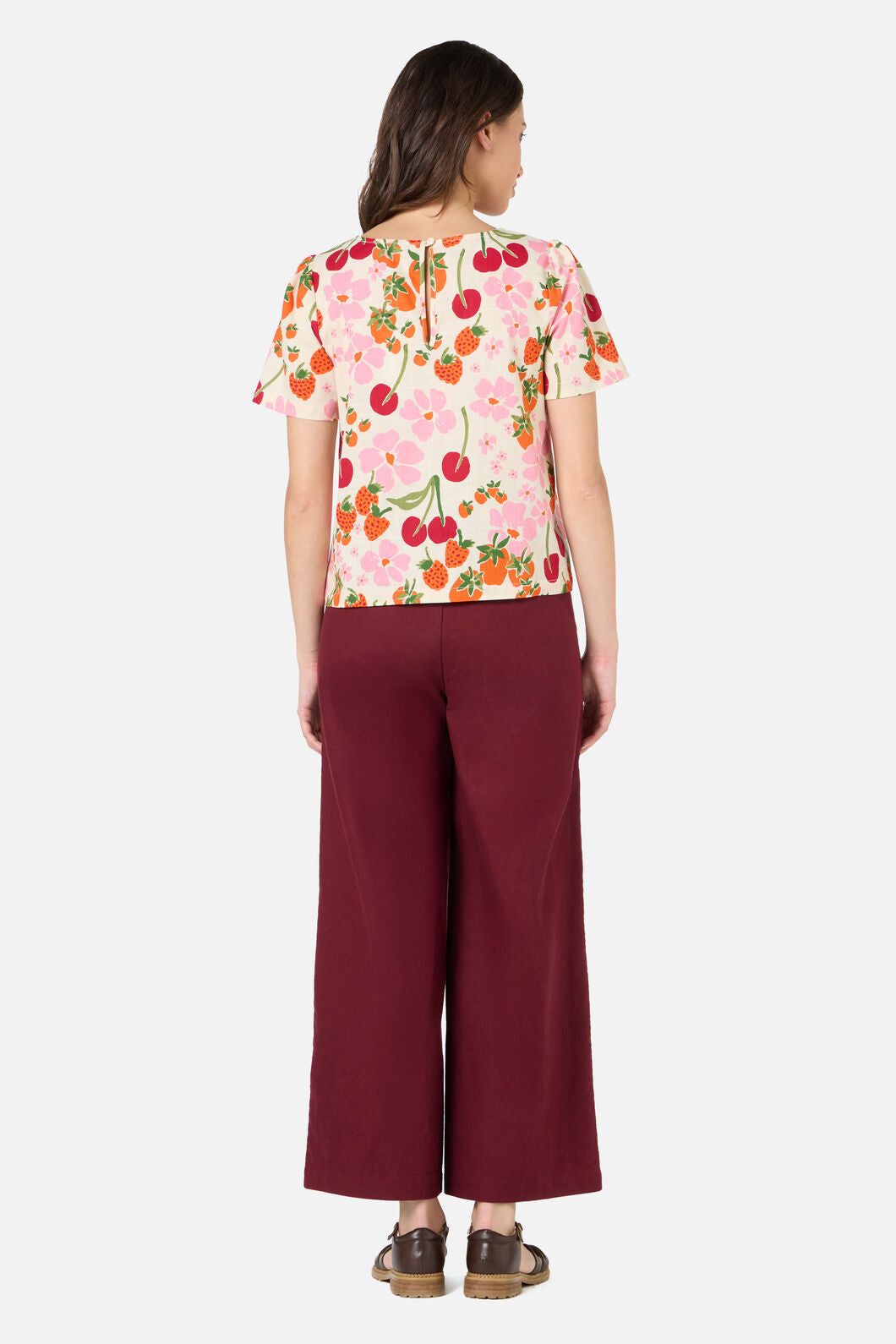 Princess Highway - Berries N Cream Top - cream