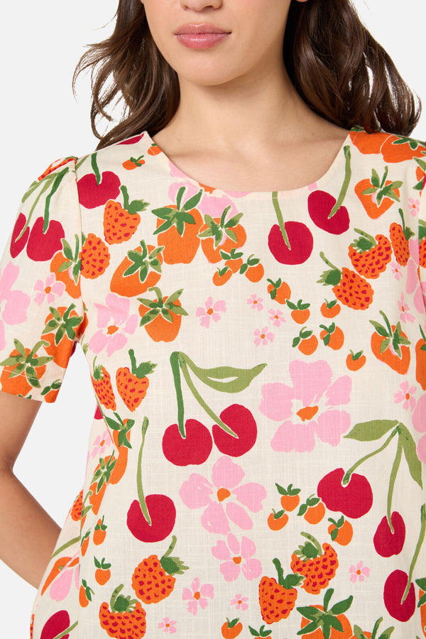 Princess Highway - Berries N Cream Top - cream