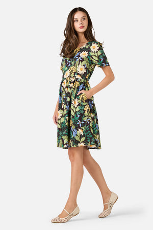 Princess Highway - Tiana Tree Frog Smock Dress - brown