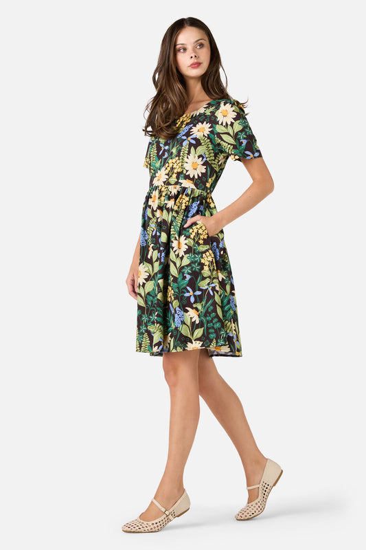 Princess Highway - Tiana Tree Frog Smock Dress - brown