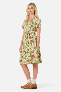 Princess Highway - Apple Blossom Tea Dress - sage