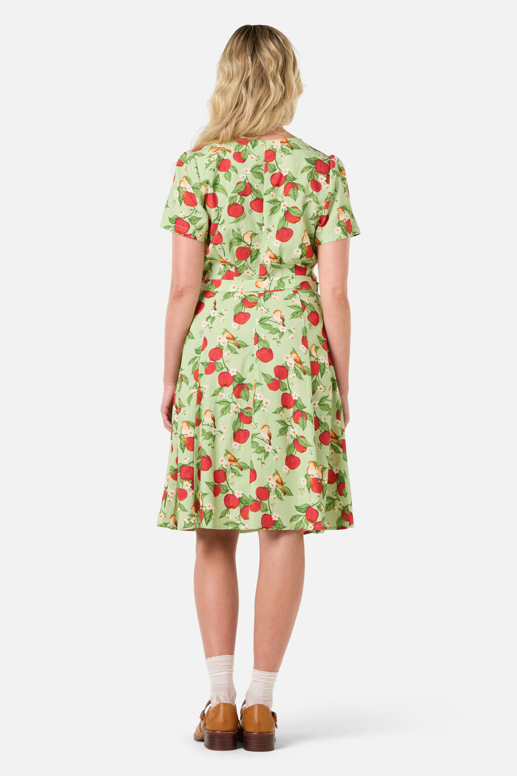 Princess Highway - Apple Blossom Tea Dress - sage