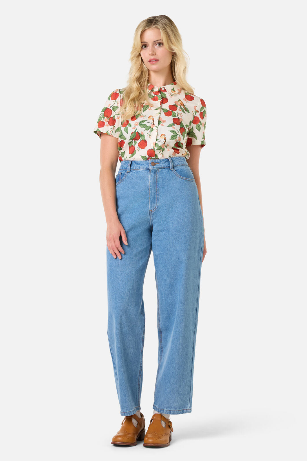 Princess Highway - Apple Blossom Blouse - cream