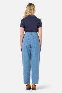 Princess Highway - Polly Embroidered Blouse - dark-navy