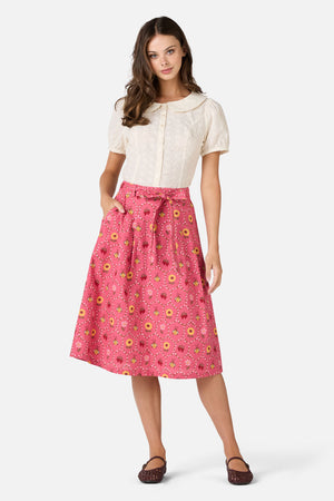 Princess Highway - Honey Bee Hive Skirt - pink