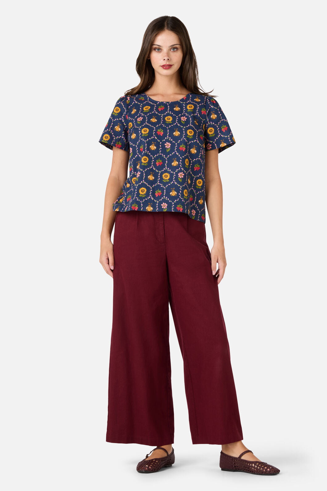 Princess Highway - Honey Bee Hive Top - navy