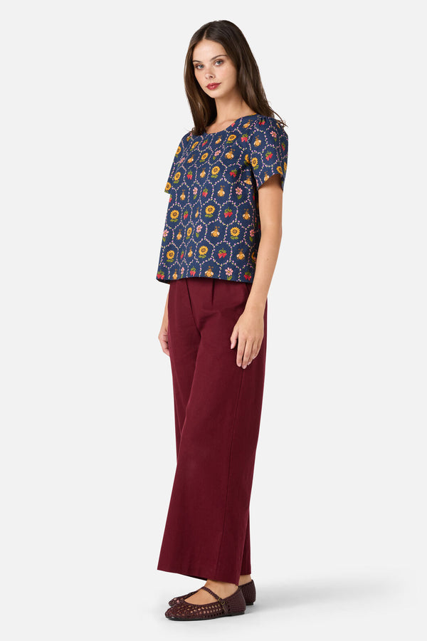 Princess Highway - Honey Bee Hive Top - navy