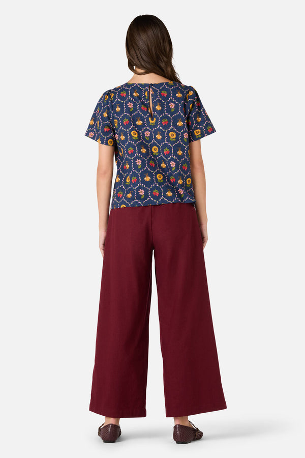 Princess Highway - Honey Bee Hive Top - navy