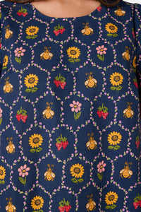 Princess Highway - Honey Bee Hive Top - navy