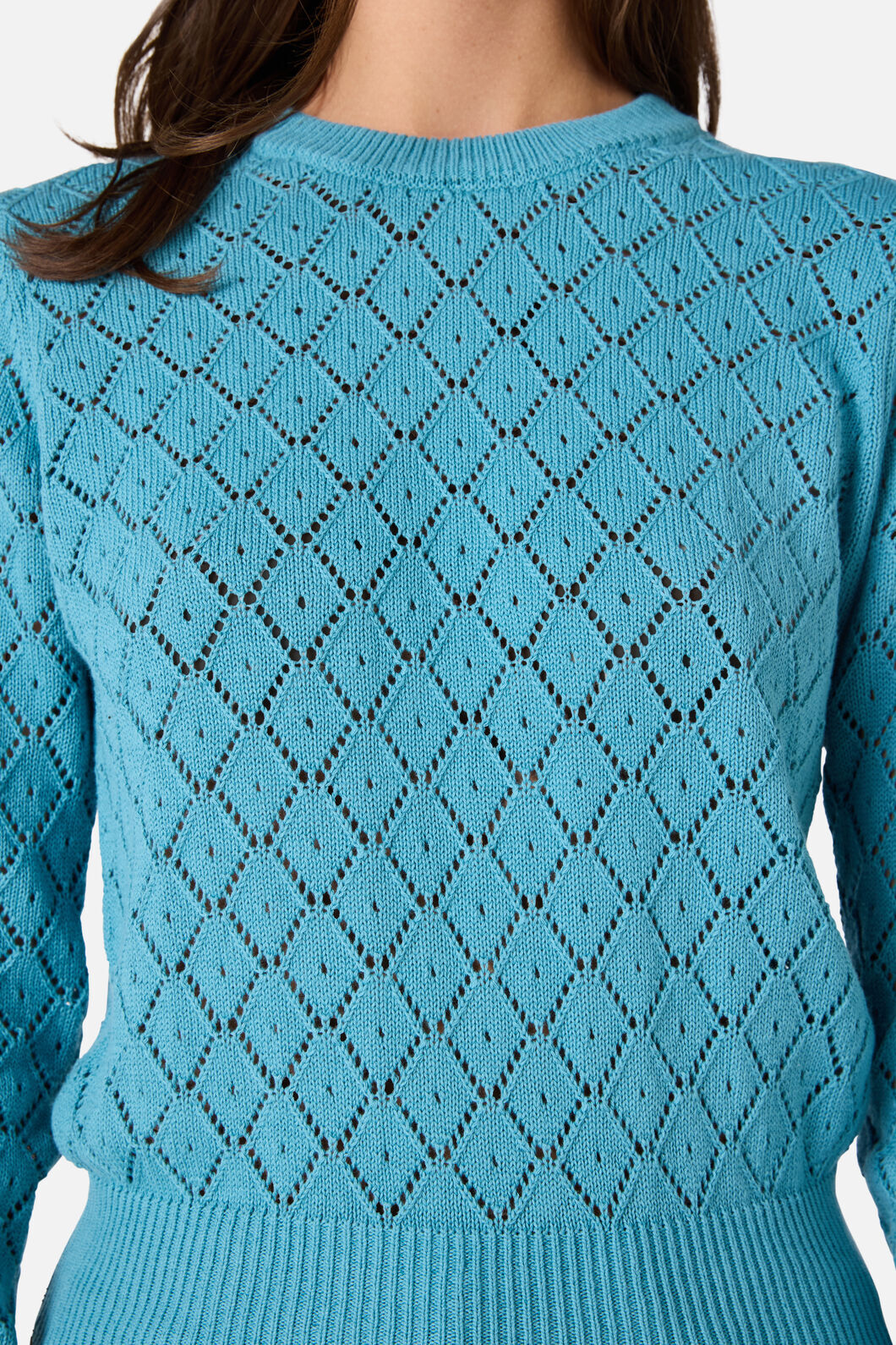 Princess Highway - Faye Long Sleeve Knit - blue