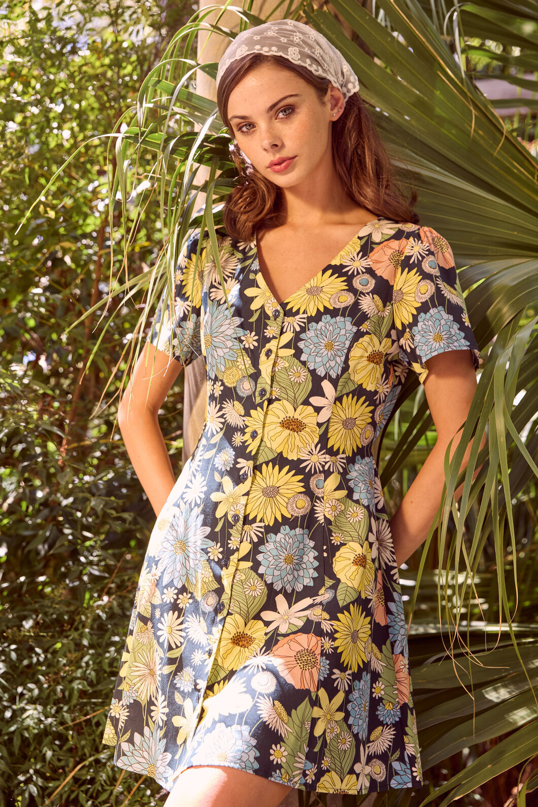 Leonie Floral Mini Dress – Dangerfield