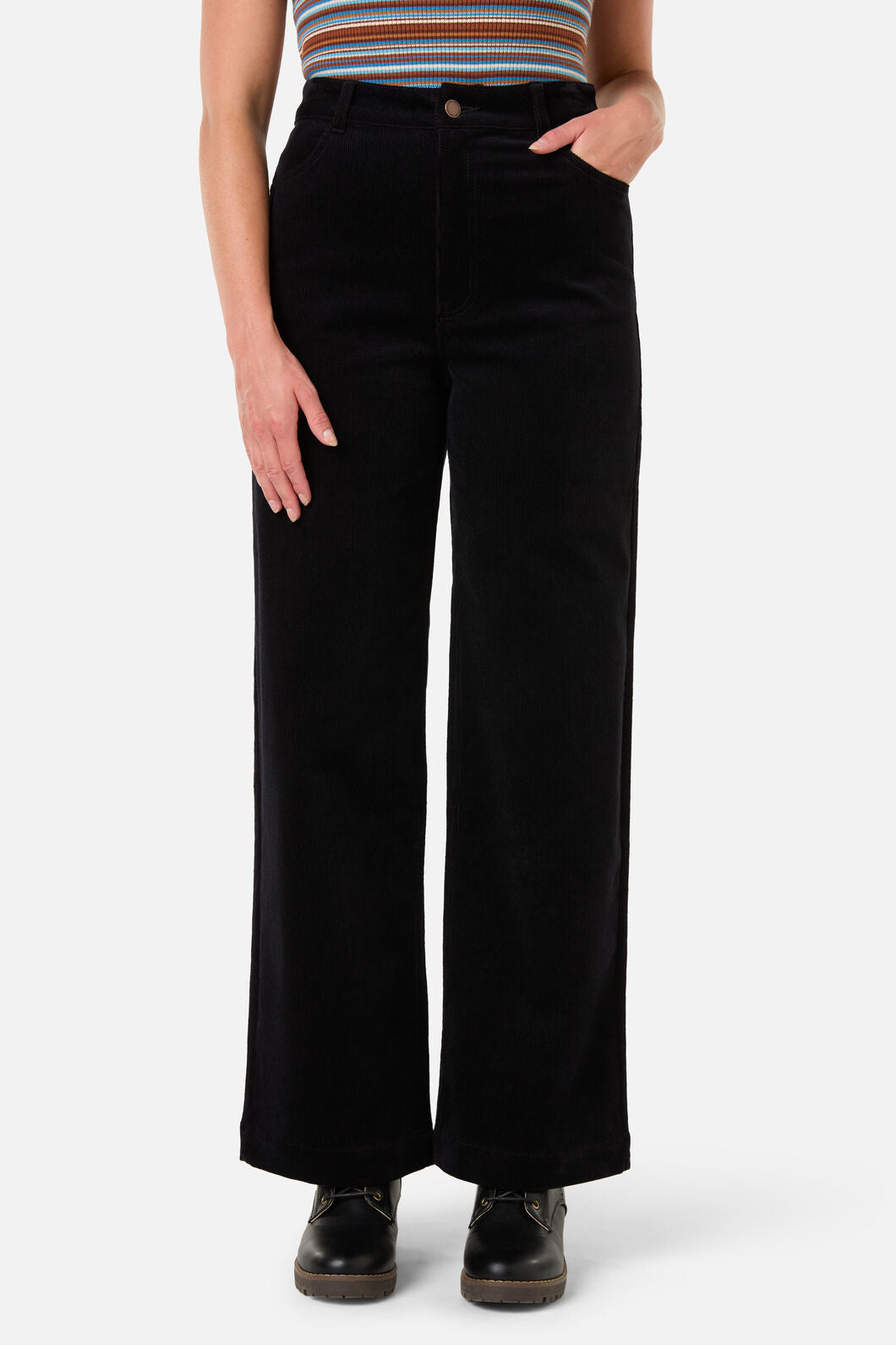 Princess Highway - Charlie Girl Cord Jean - black