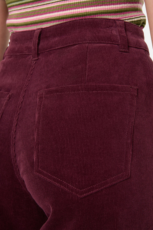 Princess Highway - Charlie Girl Cord Jean - wine