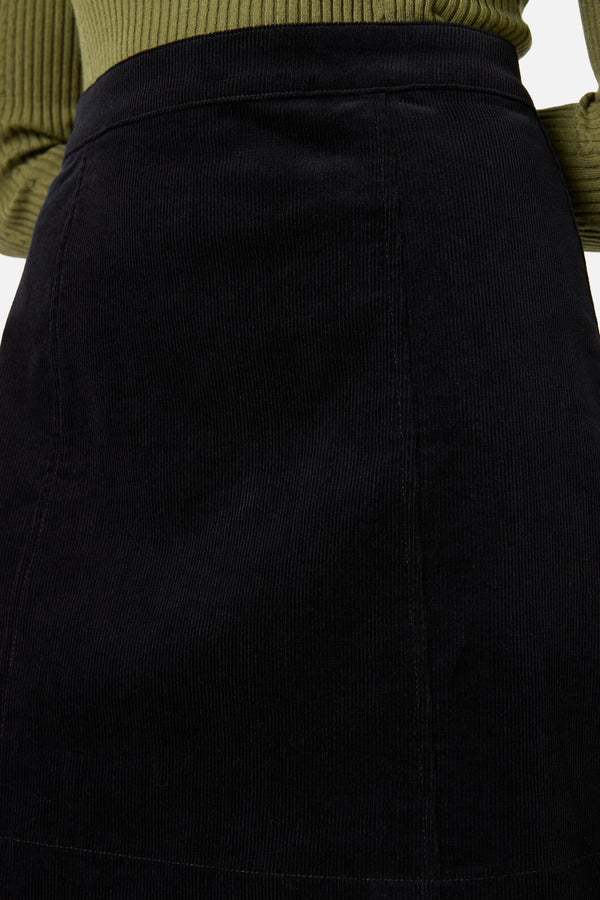 Princess Highway - Charlie Girl Cord Skirt - black