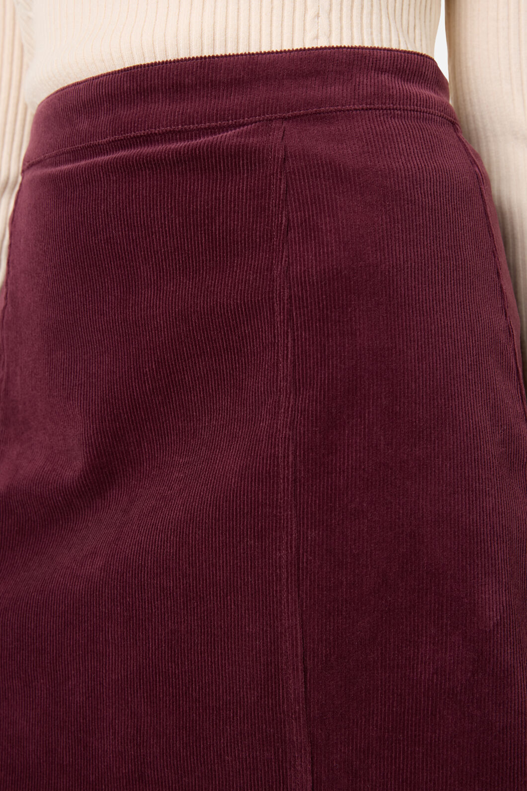 Princess Highway - Charlie Girl Cord Skirt - wine