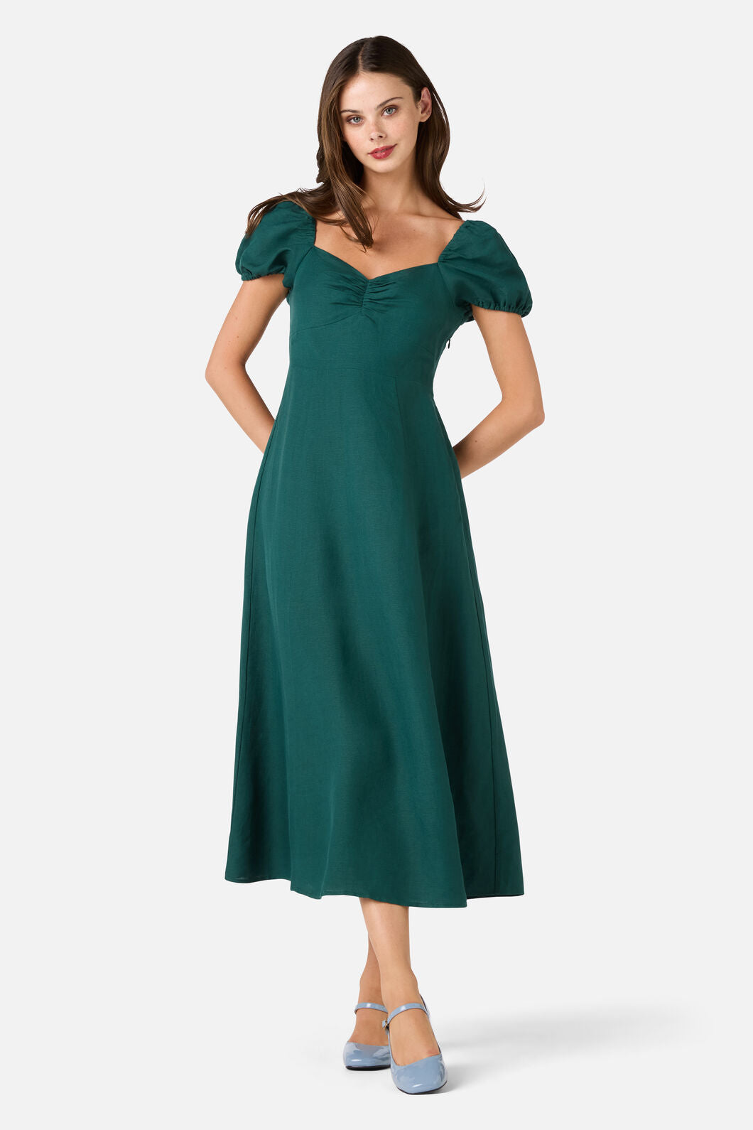 Princess Highway - Frankie Midi Dress - teal