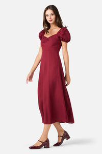 Princess Highway - Frankie Midi Dress - wine