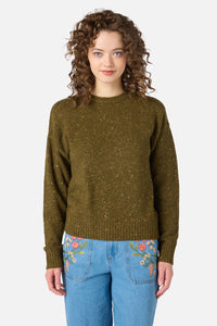 Princess Highway - Miller Wool Blend Jumper - olive