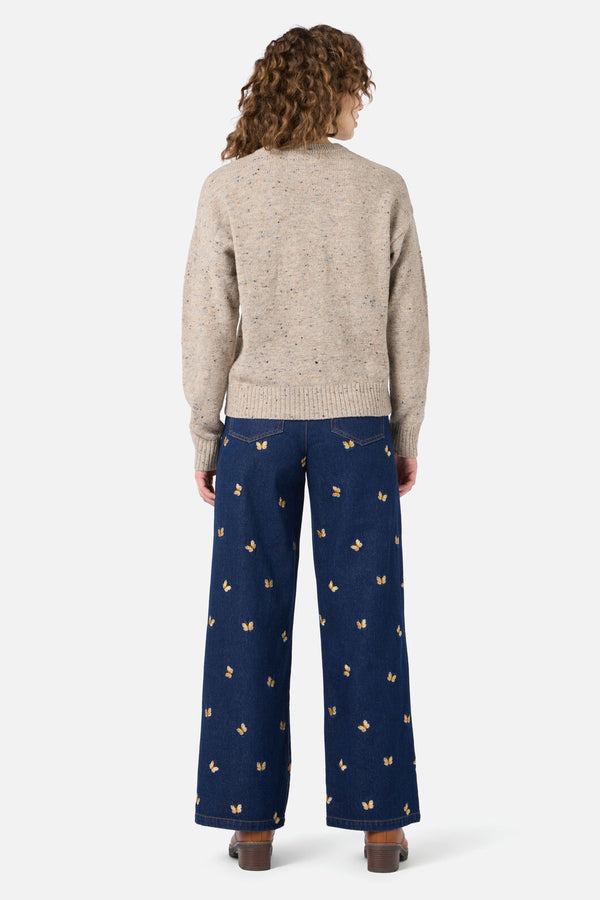 Princess Highway - Miller Wool Blend Jumper - stone