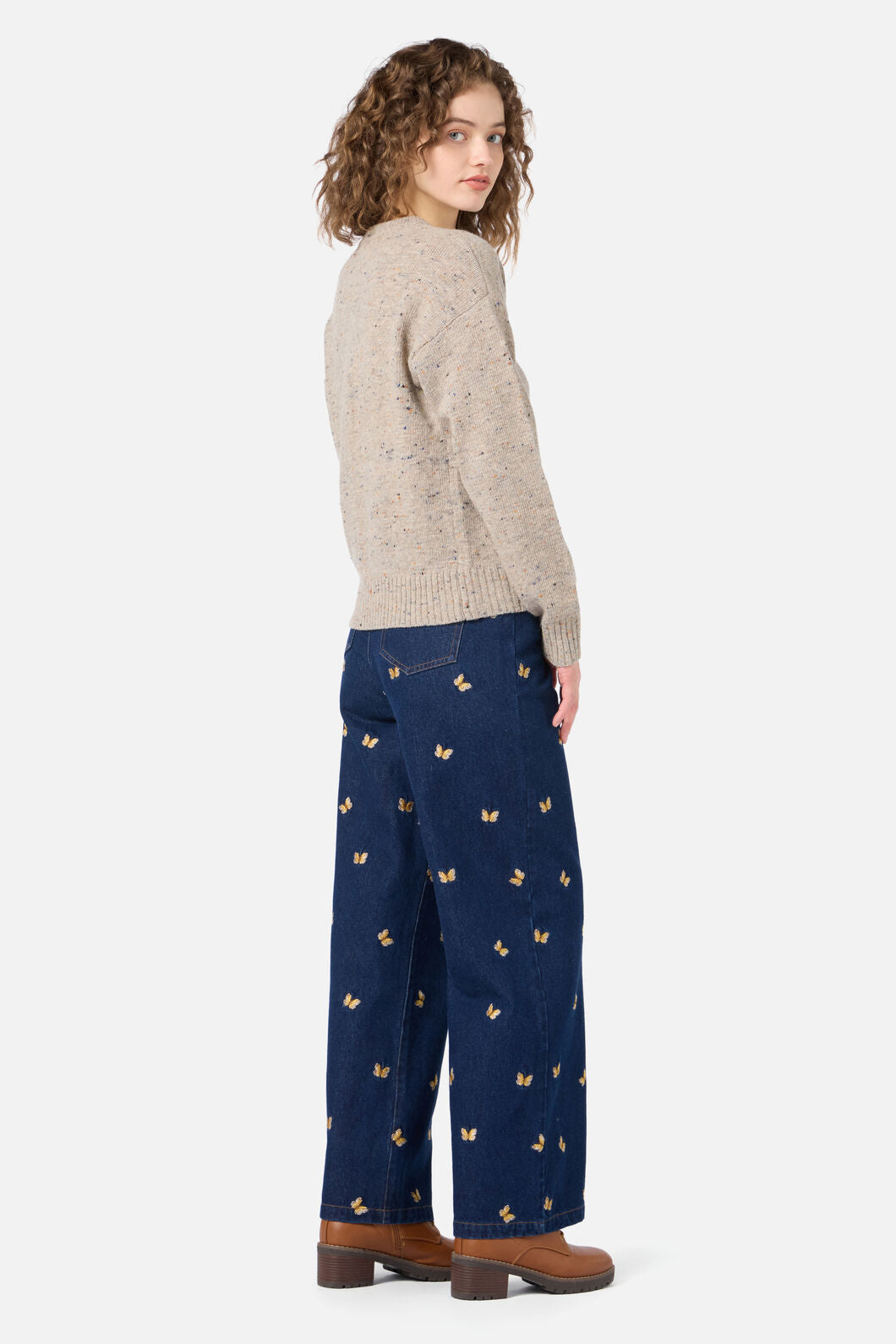 Princess Highway - Miller Wool Blend Jumper - stone
