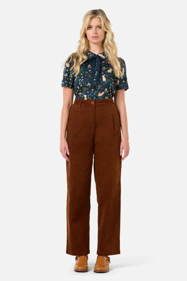 Princess Highway - Lola Rabbit Blouse - navy