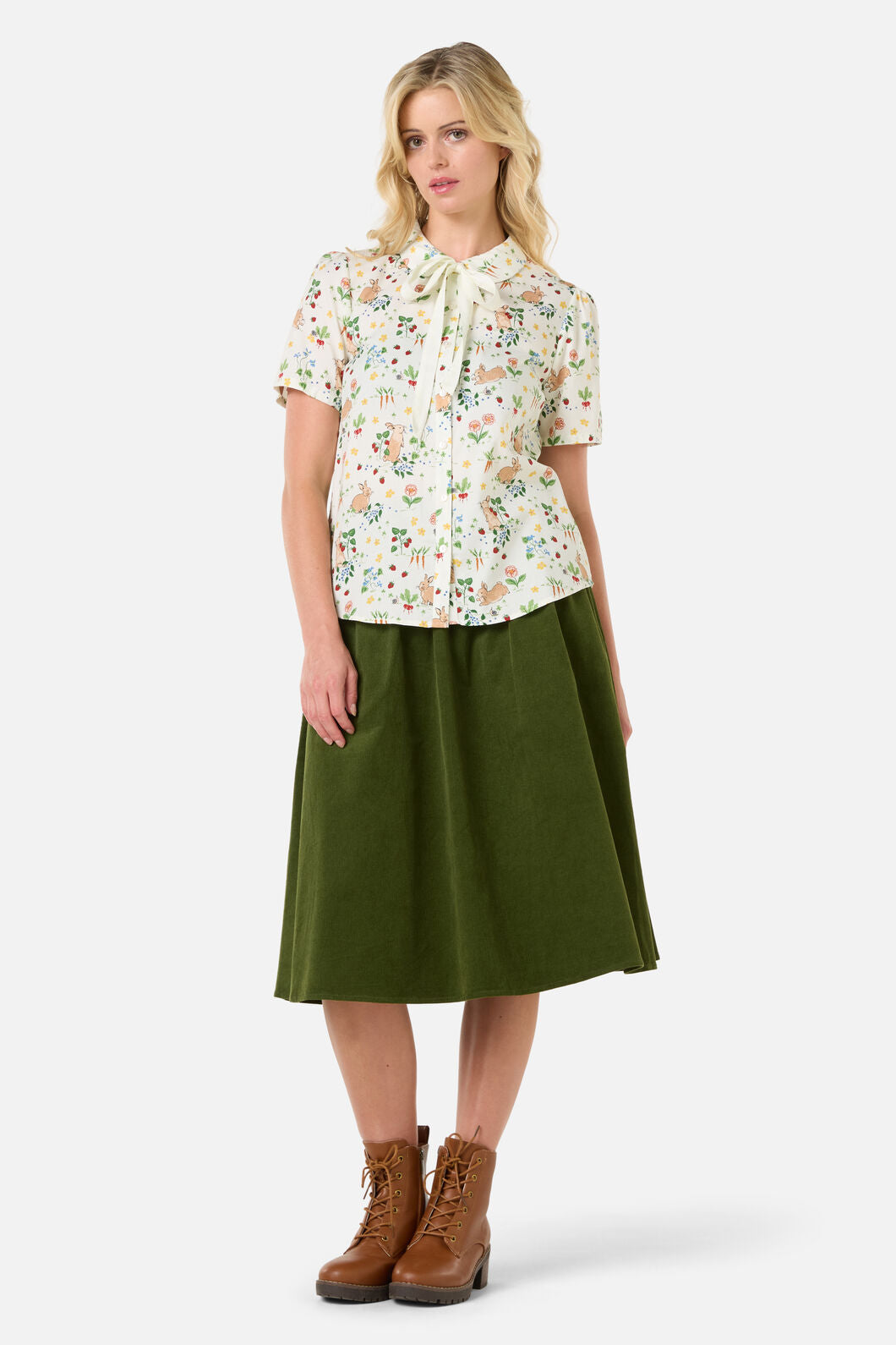 Princess Highway - Lola Rabbit Blouse - cream