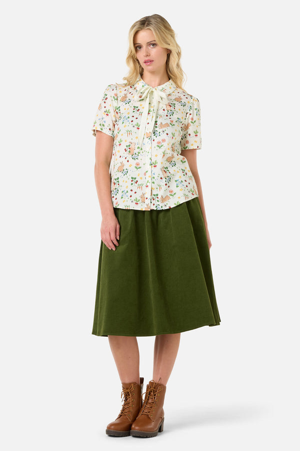 Princess Highway - Lola Rabbit Blouse - cream