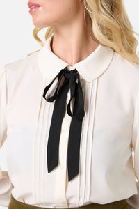 Princess Highway - Annie Long Sleeve Blouse - cream